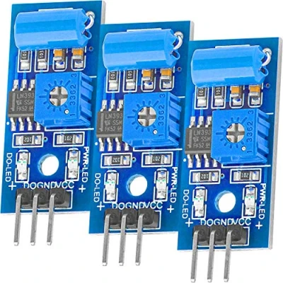 Imagen de AZDelivery 3 x SW420 Módulo Sensor de Vibración Compatible con Arduino E Book Incluido!
