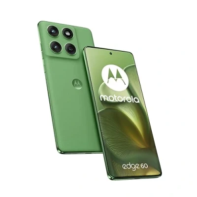 Imagen de Motorola Edge 60 con Moto AI (8/256GB, cámara 50+50+10MP, selfie 50MP, pantalla 6.67&quot; POLED 120Hz, MediaTek Dimensity 24M, batería 5200mAh, carga 68W, Android 15), PANTONE Shamrock