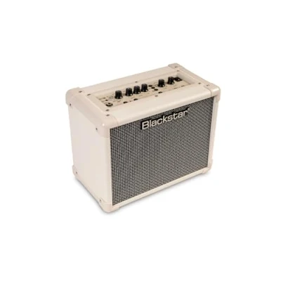 Imagen de Blackstar ID Core 10 v4 Amplificador Combo para Guitarra Eléctrica con Efectos/Tuner Integrados y Entrada de Línea/Streaming Grabación Directa USB C Reducción Potencia 1 vatio. Double Cream
