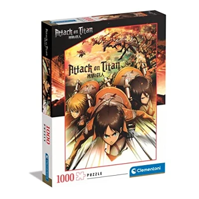 Imagen de Clementoni Puzzle Adulto 1000 Piezas Attack on Titans Desde 14 años (39728)