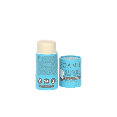 Imagen de Foamie Crema hidratante corporal en barra de coco y manteca cacao para una hidratación intensa I 100% vegana 0% plástico 50g