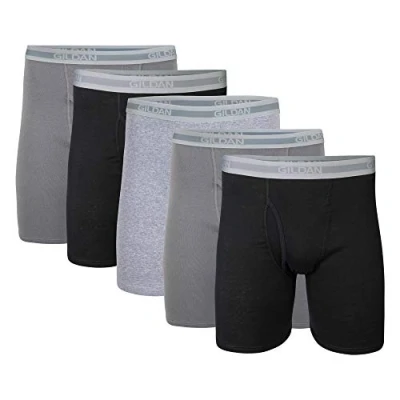 Imagen de Gildan. Calzoncillos tipo bóxer de pierna regular para hombre Medium