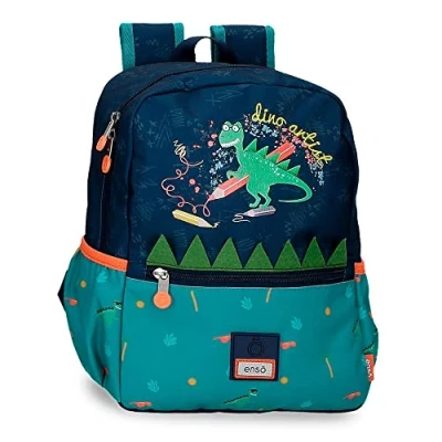 Imagen de Enso Dino artist Mochila Escolar Multicolor 25x32x12 cms Poliéster 9,6L