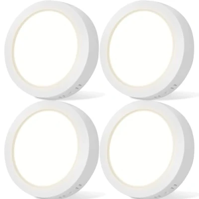 Imagen de Aigostar Plafón LED Techo 12W 1350LM Lámpara de Luz natural 4000K para Cocina Sala Estar Dormitorio Pasillo 174 * 35Hmm, 4pcs