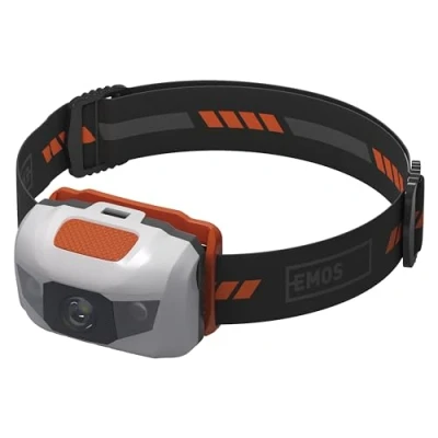 Imagen de Emos linterna frontal 1 x LED y 2 W, para 3 AAA, HL de h0520
