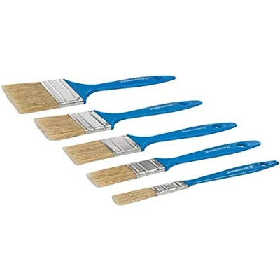 Imagen de Silverline Tools 314733 Juego de Pinceles Desechables para Pintar, 5 Unidades