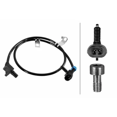 Imagen de HELLA 6PU 358 219 171 Sensor de ABS con pinza/grapa impulsos 2 770