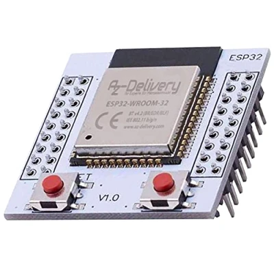 Imagen de AZDelivery ESP32 WiFi Modulo con Placa Adaptadora Gratis Compatible Arduino y Raspberry Pi E Book Incluido!