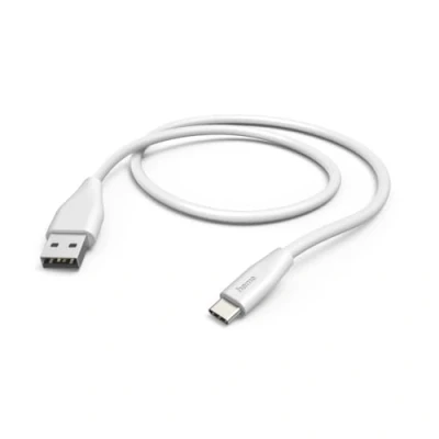 Imagen de Cable USB a C Hama 00201596, 2.0, A, C, 1.5m, Universal, 480 Mbit/s, Blanco