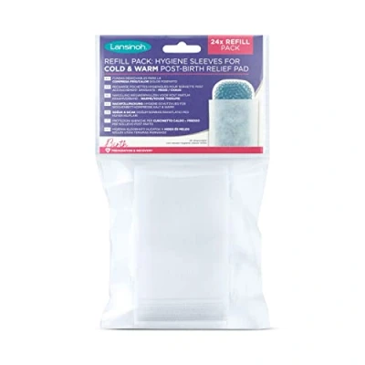 Imagen de Lansinoh Fundas Desechables Para La Compresa Frío Calor Dolor Posparto, color Blanco