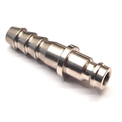 Imagen de Acoplamiento macho de liberación rápida en línea para manguera gas butano/propano 8 mm diámetro, ideal barbacoa gas, calentador patio, cocinas camping