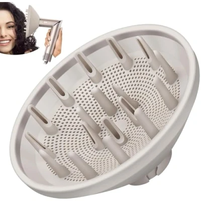 Imagen de Difusor mejorado para secadores de pelo Shark FlexStyle, accesorio boquilla difusora secador HD430 FlexStyle