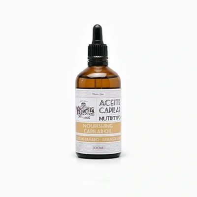Imagen de MI REBOTICA Aceite Capilar Nutritivo 100 ml para el Pelo Con Ricino, Argan, Jojoba, Almendra y Pepita Uva Hidrata, Nutre Repara Puntas del Cabello