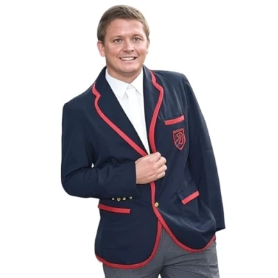 Imagen de OEM Glee Darlton Warblers Academy Suit Uniform Costume Set (M) Azul oscuro