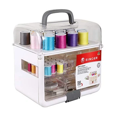 Imagen de Singer 224 Piece Kit Sew It Goes Juego de Piezas, Blanco