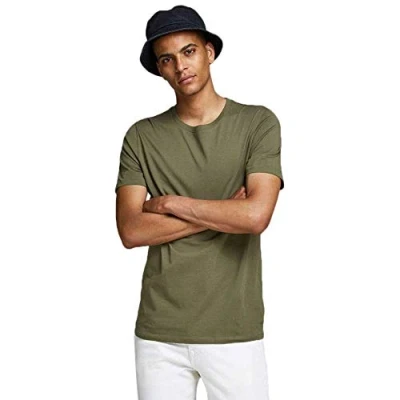 Imagen de Jack &amp; Jones JJE Basic TEE O NECK NOOS Camiseta básica, Hombre, Talla: XS, Olive night