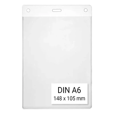 Imagen de Karteo® funda para tarjeta y protectora polivinilo DIN A6 (105 x 148 mm) vertical