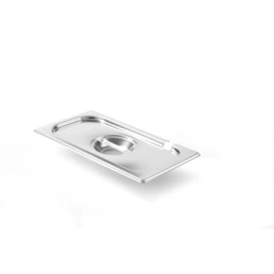 Imagen de HENDI Tapa Gastronorm con hueco para la cuchara. Kitchen Line GN 1/3 325x176 mm