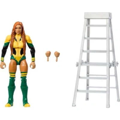 Imagen de Mattel WWE Elite Figura de acción y accesorios, 6 pulgadas coleccionable Becky Lynch con 25 puntos articulación, aspecto realista manos intercambiables