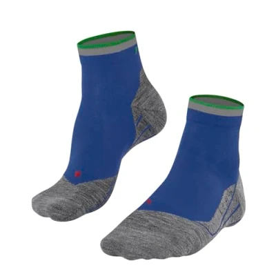 Imagen de FALKE RU4 Endurance Short Reflect M SSO algodón anti ampollas fino 1 par, Calcetines para correr Hombre, Azul (Yve 6714), 42 43