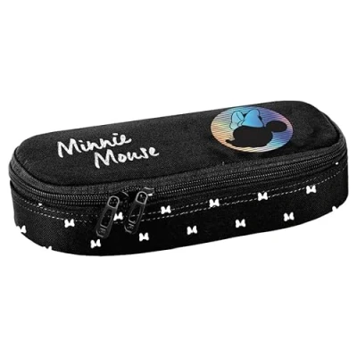 Imagen de Paso DM22UU 013, Estuche escolar BeUniq MINNIE BLACK, Multicolor