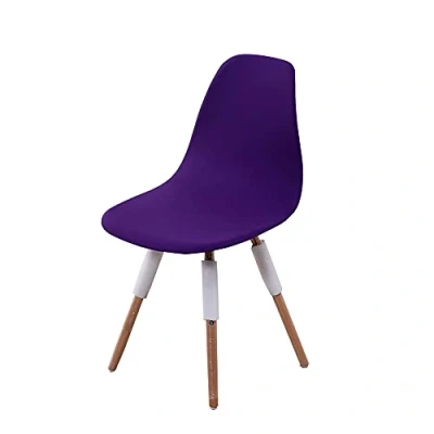 Imagen de CHNSHOME Funda de Silla escandinava elástica Fundas para sillas Comedor escandinavas 2 Piezas Extensible Cubre