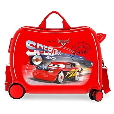 Imagen de Disney Cars Speed Trails, Maleta Infantil Niños, Rojo (Red), 50 X 38 20 Cm