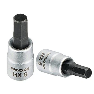 Imagen de PROXXON 23 749 2223749 Vaso 1/4&quot;+ Punta Allen 6,0 mm, multicolor, 6.0 mm