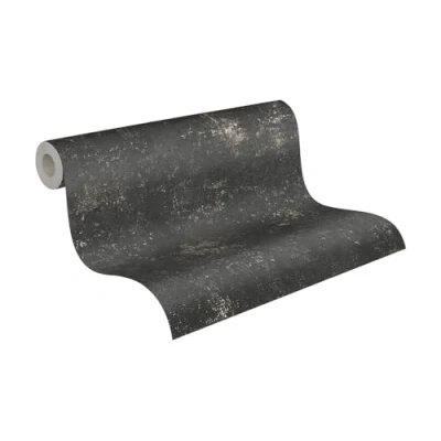 Imagen de A.S. Création WTD 388325 Papel pintado (10,05 m x 0,53 m), color negro