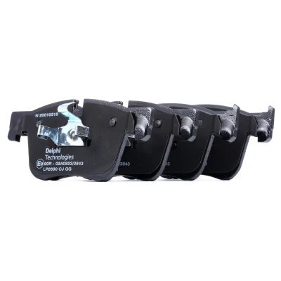 Imagen de DELPHI LP2690 Juego de pastillas freno preparado para indicador desgaste Chapa antichirridos sin accesorios PEUGEOT: 308 SW 2, II Hatchback