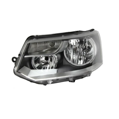Imagen de TYC 20 12152 05 2 Faros izquierda H15, H7 con luz diurna para circulación por la derecha electromotor VOLKSWAGEN: Transporter 5 Bus