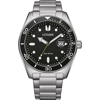 Imagen de Citizen Reloj Analógico para Hombres de Cuarzo con Correa en Acero Inoxidable AW1760 81E