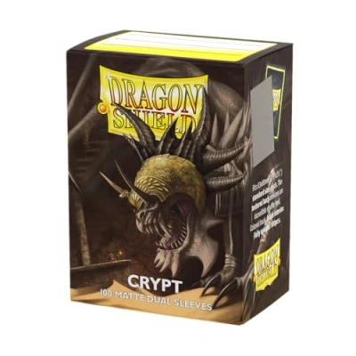 Imagen de Dragon Shield AT 15052 Cripta mate doble de tamaño estándar (100 fundas)