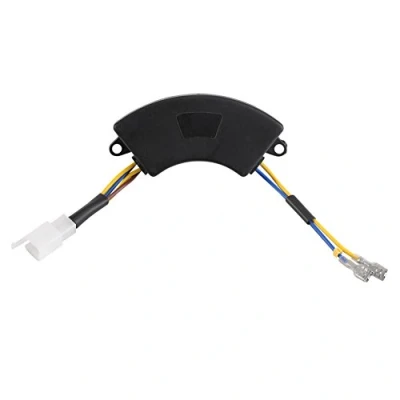 Imagen de Regulador de Voltaje Automtico AVR para 2KW 3KW 168F Generador Gasolina Negro en Forma Arco 250V 220F