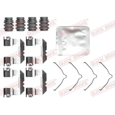 Imagen de QUICK BRAKE 109 0191 Kit de accesorios, pastillas frenos