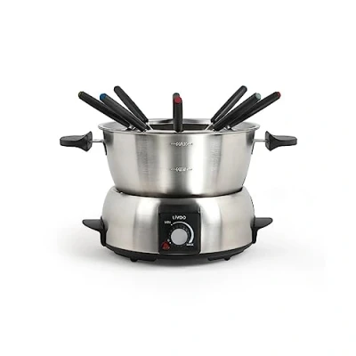 Imagen de Livoo fondue 1000w 8 tenedores inox doc263