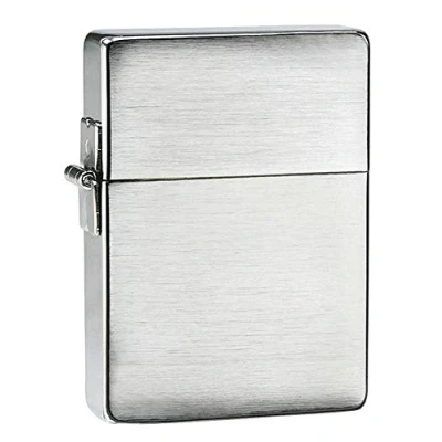 Imagen de Zippo Feuerzeug 60001173 1935 Replica with out Slashes Briquet, Latón, Brushed Chrome, 5 1/2x3 1/2 Cm