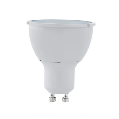 Imagen de Eglo LED GU10 regulable por niveles, luminaria reflectora 4,8 vatios (corresponde a 57 vatios), 400 lúmenes, iluminante blanco cálido, 3000k, foco Ø 5 cm