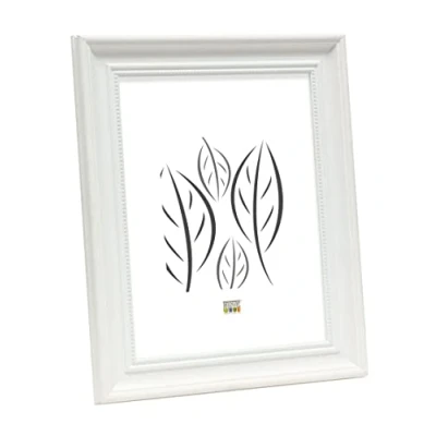 Imagen de Deknudt Frames S45HF1 y Perlado Marco de Fotos Madera, 20 x 28 cm, Color Blanco