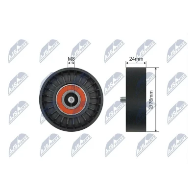 Imagen de NTY RNK VV 017 Polea Tensora VOLVO: XC70 II Familiar, S80 II, XC90 I