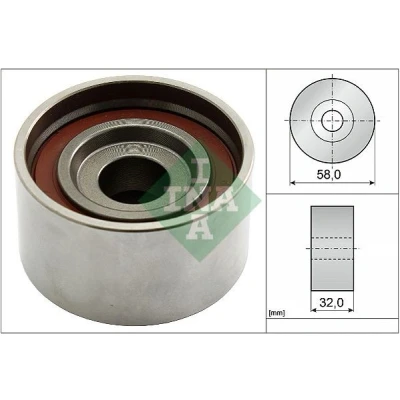 Imagen de INA 531 0582 10 Polea tensora, correa dentada sin soporte HYUNDAI: SANTA FE 2, ACCENT Getz