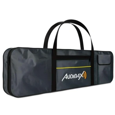 Imagen de Audibax Onyx Bag 49 Funda para Teclados y Pianos de Teclas Bolso con Dos Asas Fuertes Cómodas Mochila Acolchada un Teclado o Piano Digital Estuche Fabricado en Poliéster