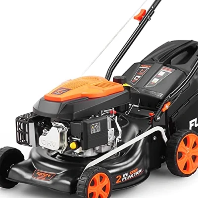 Imagen de Cortacésped de Gasolina FUXTEC FX RM4346ECO Motor 146cc Ancho Corte 42cm Easy Clean Bolsa Recogida Hierba 40L