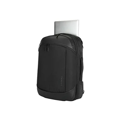 Imagen de Targus TBB612GL mochila EcoSmart Mobile Tech Traveler XL de 15,6&quot;, para portátil ampliable, trabajo apta como equipaje mano Negro