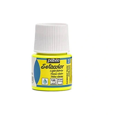 Imagen de Pintura Setacolor Tejidos Claros Amarillo F. 45ml