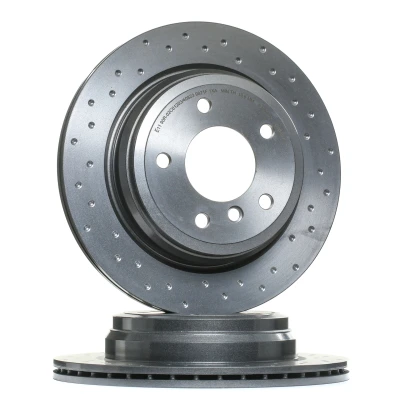 Imagen de BREMBO 09.B338.2X Disco de freno 300 20 5 perforado/ventil. int. revestido altamente carbonizado con tornillos BMW: 1 Hatchback, 3 Berlina, Coupé