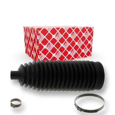 Imagen de FEBI BILSTEIN 36654 Juego de fuelle, dirección Termoplástico Eje delantero, izquierda, derecha con abrazaderas FIAT: Scudo II