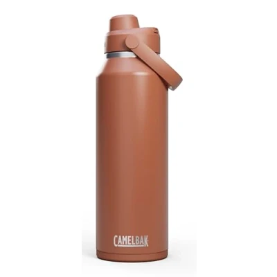Imagen de CamelBak Thrive Chug Botella de agua 40 onzas, acero inoxidable aislado, flor amarilla
