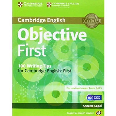 Imagen de Objective First for Spanish Speakers Student&#039;s Book with Answers CD ROM 100 Writing Tips 4th Edition (CAMBRIDGE)