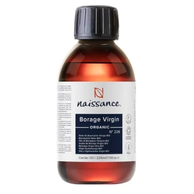 Imagen de Naissance Aceite Vegetal de Borraja BIO (No. 226) 225 ml Natural, Vegano